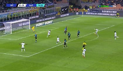 «Πάγωσε» την Ίντερ με πλασεδάρα του Ζιελίνσκι η Νάπολι