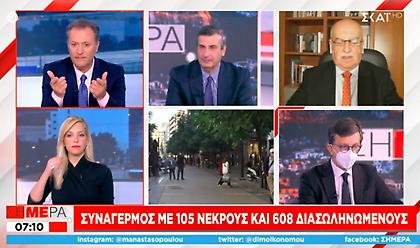 Λουκίδης: Κανείς νοσηλευόμενος με 3η δόση