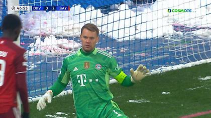 Ντιναμό Κιέβου - Μπάγερν: Όταν ο Νόιερ δεν θέλει να «φάει» γκολ