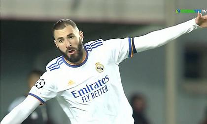 Ασταμάτητος Μπενζεμά γράφει το 3-0 με ωραίο σουτ μέσα στη Μολδαβία