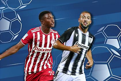 Με Αγκιμπού στο 5.00 ο Ολυμπιακός, με Ελ Καντουρί στο 8.50 ο ΠΑΟΚ