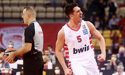 Ρεκόρ καριέρας από Λαρεντζάκη στην Ευρωλίγκα