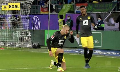 Επέστρεψε με γκολ μέσα σε επτά λεπτά ο Χάαλαντ!