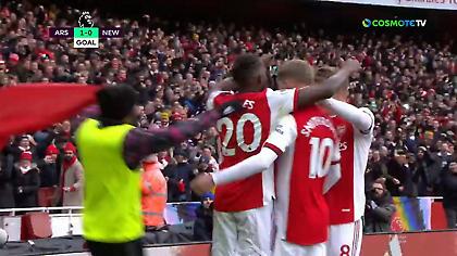 Άρσεναλ-Νιούκαστλ: Καθάρισαν το ματς οι «κανονιέρηδες»