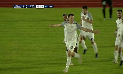 Πήρε το… ριμπάουντ και άνοιξε το σκορ για την Καλαμάτα απέναντι στον Εργοτέλη o Μαρκόφσκι!