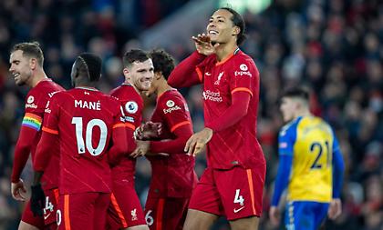 Από τεσσάρα σε τεσσάρα η Λίβερπουλ, πάτησε και τη Σαουθάμπτον!