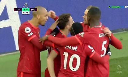 Ρόμπερτσον σερβίρει, Ζότα εκτελεί για το 1-0 της Λίβερπουλ