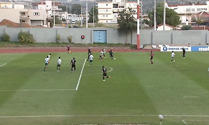 Απίθανο γκολ του Ρούνεϊ για την ισοφάριση της ΑΕ Καραϊσκάκης!