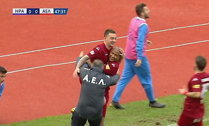 Tραγικό λάθος ο Ναπολιτάνο και 1-0 ο Κολομπίνο για την ΑΕΛ