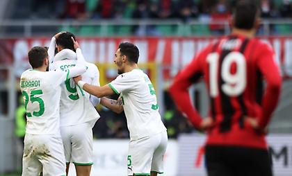 Τα στιγμιότυπα από το... πάρτι της Σασουόλο ενάντια στη Μίλαν