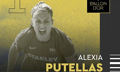 Χρυσή Μπάλα: Κορυφαία ποδοσφαιριστής η Πουτέγιας
