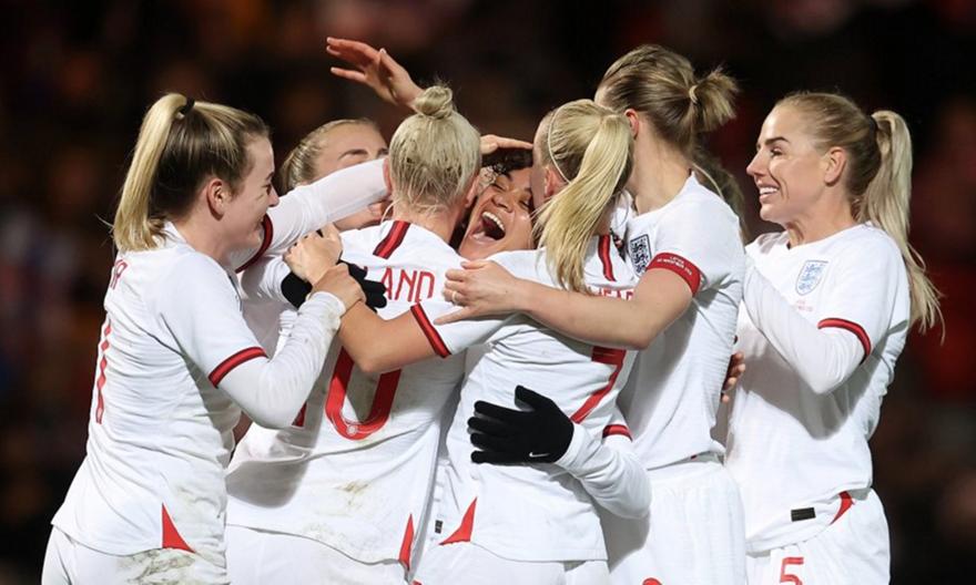 Αγγλία-Λετονία 20-0 στις γυναίκες