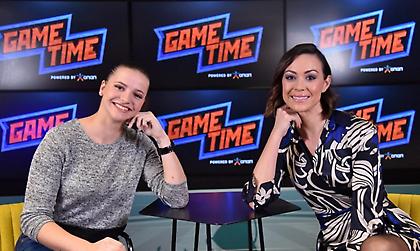 Η μπασκετμπολίστρια του Παναθηναϊκού Αγγελική Βιντσιλαίου στο ΟΠΑΠ GAME TIME ΜΠΑΣΚΕΤ