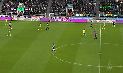 Τα highlights από το Νιούκαστλ-Νόριτς