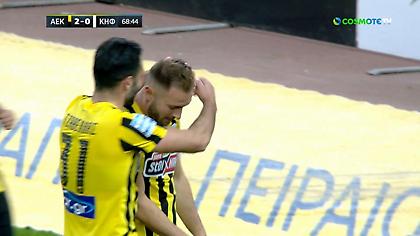 Δεύτερη ασίστ ο Γέβτιτς, 3-0 με «τούβλο» ο Τάνκοβιτς