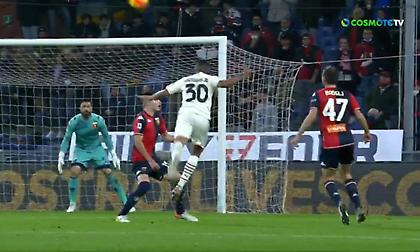 Υπέροχη ψηλοκρεμαστή κεφαλιά του Μεσίας για το 2-0 της Μίλαν!