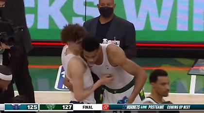 Αντάλλαξαν φανέλες Αντετοκούνμπο-Μπολ μετά το… ροντέο!