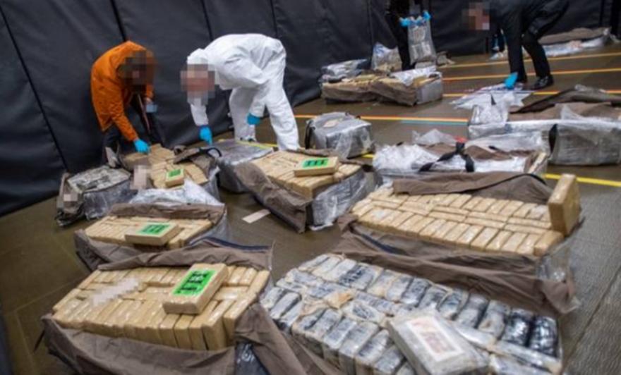 Η επιχείρηση του αιώνα: Βρέθηκε κοκαΐνη αξίας 91 εκατ. ευρώ