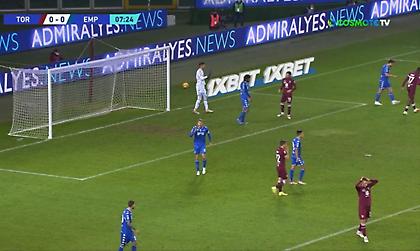 Οι καλύτερες στιγμές από το παλικαρίσιο comeback της Έμπολι στο Τορίνο