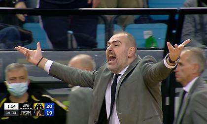 Απίστευτο ξέσπασμα του Δέδα στους διαιτητές του ΑΕΚ-Προμηθέας!