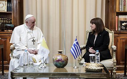 Πάπας Φραγκίσκος: «Χωρίς την Ελλάδα ο κόσμος δεν θα ήταν αυτό που είναι σήμερα»