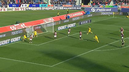 Τα highlights από το «διπλό» της Φιορεντίνα στην Μπολόνια