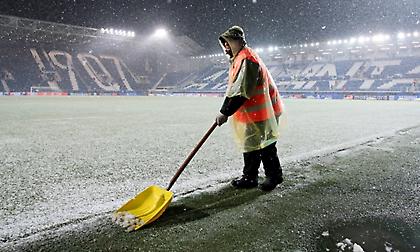 Τρομερό χιόνι στο Μπέργκαμο, σε κίνδυνο η διεξαγωγή του Αταλάντα-Βιγιαρεάλ
