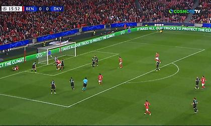 Καθαρίζει την Ντινάμο Κιέβου με δύο γκολ από νωρίς η Μπενφίκα!