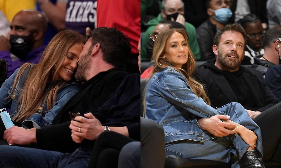 JLo και Μπεν Άφλεκ είδαν Λέικερς-Σέλτικς