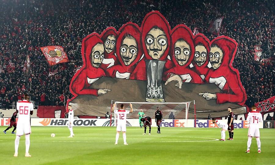 Βίντεο με... Ολυμπιακό από το Netflix για το Casa de Papel!