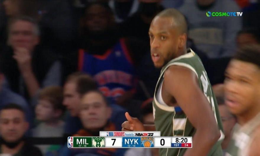 Μπακς: Ασταμάτητος ο Μίντλετον