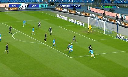 Τα highlights από το διπλό της Έμπολι στην έδρα της Νάπολι