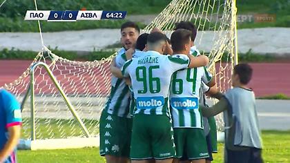 Τα highlights από τη νίκη του Παναθηναϊκού Β' επί του Αστέρα Βλαχιώτη