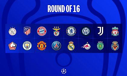 Champions League: Αναπόφευκτες οι τιτανομαχίες στους «16»