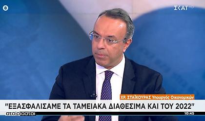Σταϊκούρας: Έρχεται πακέτο μέτρων για ανακούφιση νοικοκυριών κι επιχειρήσεων