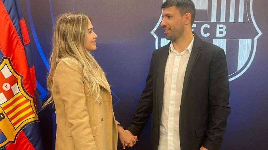 Το μήνυμα της όμορφης συντρόφου του Αγουέρο: «Θα συνεχίσω να σου κρατώ το χέρι»