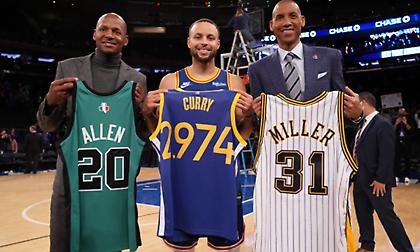 Το εκπληκτικό βίντεο αφιέρωμα των Γουόριορς στον ρέκορντμαν Κάρι!