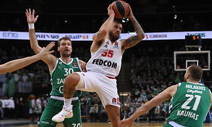 Με σούπερ Τζέιμς πέρασε από το Κάουνας στην πρεμιέρα του Ομπράντοβιτς η Μονακό