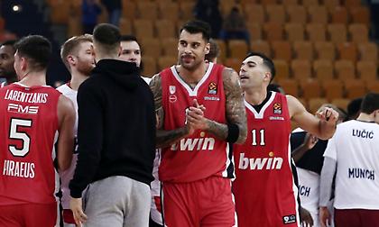 Βαθμολογία Ευρωλίγκας: Κρατήθηκε στην πρώτη τριάδα ο Ολυμπιακός