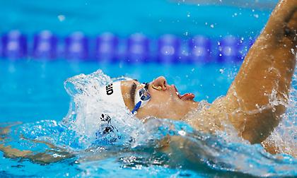 Πάλεψε στα 100μ. ύπτιο αλλά έμεινε 7ος ο Χρήστου