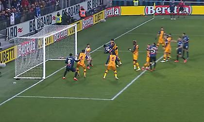 Το γκολ της ισοφάρισης για την Αταλάντα που δεν μέτρησε