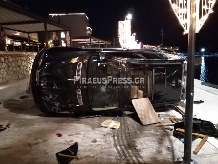 Μικρολίμανο: Απίστευτο τροχαίο με αυτοκίνητο!