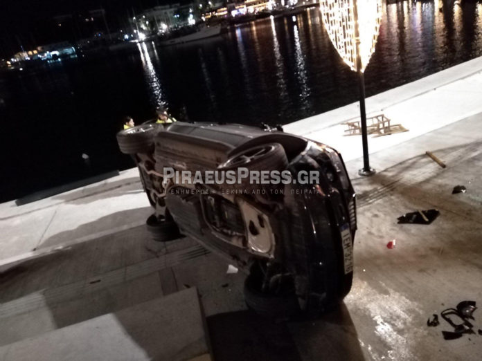 Μικρολίμανο: Απίστευτο τροχαίο με αυτοκίνητο!