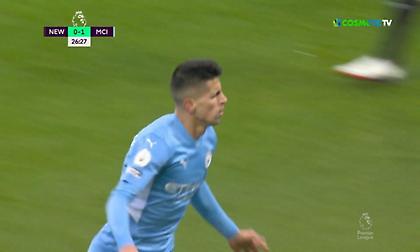 Απίθανη γκολάρα από τον Κανσέλο στο Νιούκαστλ!