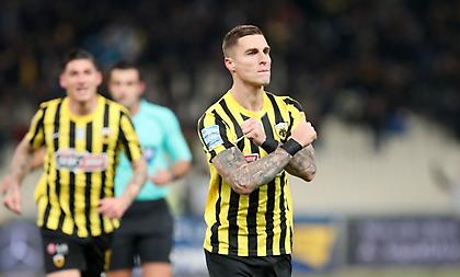Το γκολ του Βράνιες για το 1-0 της ΑΕΚ με την όγδοη ασίστ του Μάνταλου
