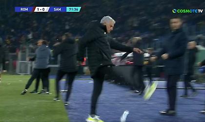 Ο Σομουρόντοφ άνοιξε το σκορ για τη Ρόμα και ο Μουρίνιο… τρελάθηκε!