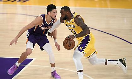 «Πάτησαν» τους Λέικερς οι Σανς παρά την υπερπροσπάθεια Λεμπρόν