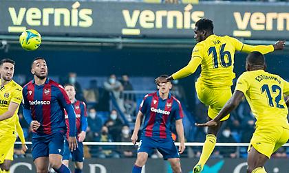 Συνέχισε με «πεντάρα» επί της Λεβάντε το... τρένο της Βιγιαρεάλ!