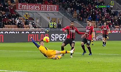 Τραγικό λάθος στην άμυνα της Ρόμα, γκολ ο Μεσίας για το 2-0 της Μίλαν!