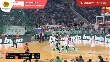 Το Top10 του Δεκεμβρίου με φάση από το ντέρμπι Παναθηναϊκός-Ολυμπιακός